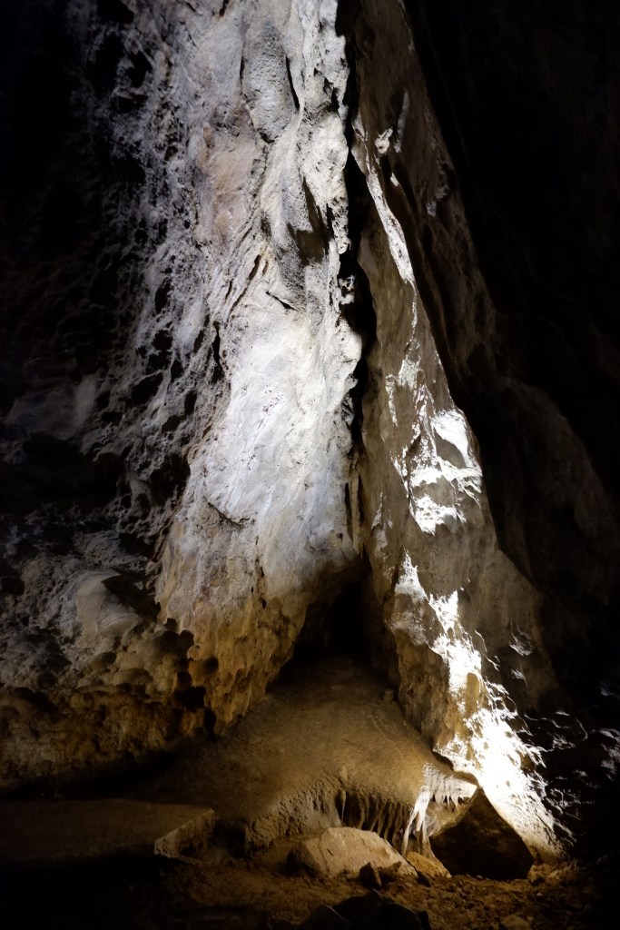 Klif in rotsen Split in rock